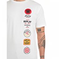 Снимка на REPLAY MEN'S JERSEY T-SHIRT WITH GRAPHIC PRINT