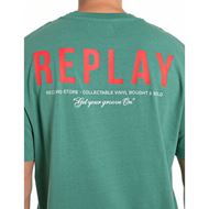 Снимка на REPLAY MEN'S RELAXED-FIT T-SHIRT WITH LETTERING