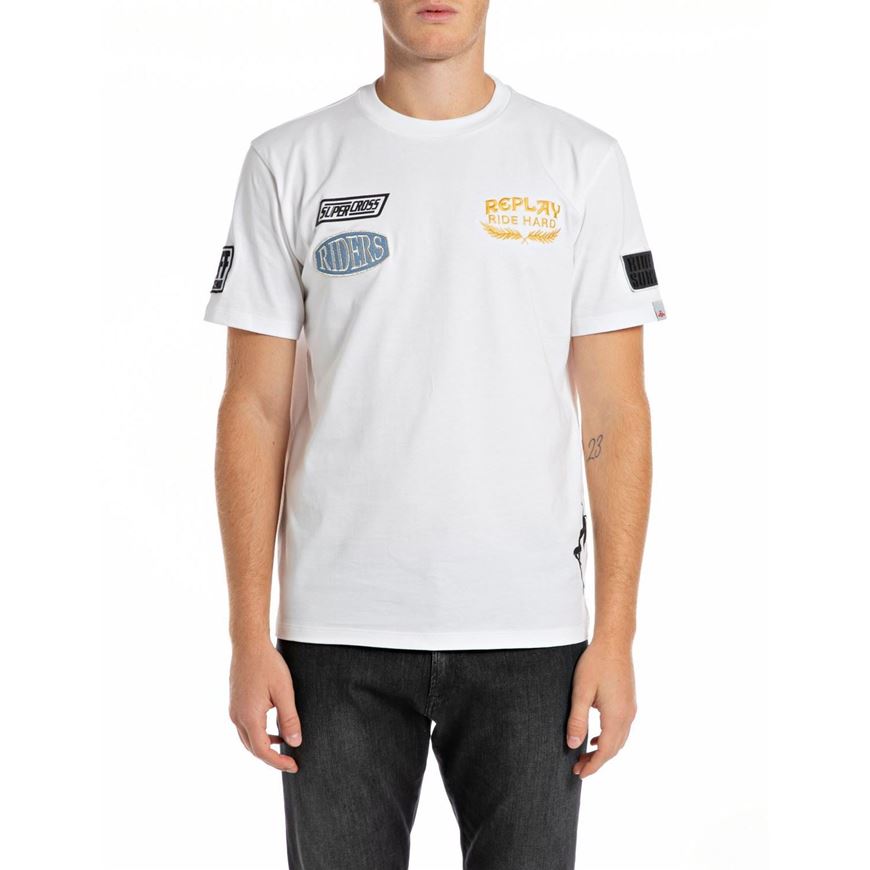 Снимка на REPLAY MEN'S T-SHIRT WITH RIDE PRINT