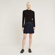 Снимка на G-STAR RAW WOMEN'S VIKTORIA SHORT SKIRT CLEAN EDGE