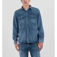 Снимка на REPLAY MEN'S COTTON-BLEND DENIM SHIRT