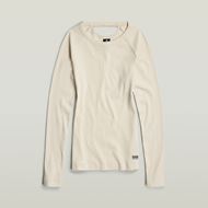 Снимка на G-STAR RAW WOMEN'S SLIM RIB KEYHOLE TOP