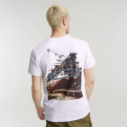 Снимка на G-STAR RAW MEN'S PHOTO PRINT T-SHIRT