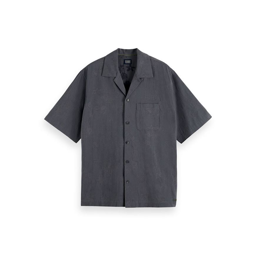 Снимка на SCOTCH&SODA MEN'S RELAXED FIT TONAL JACQUARD SHIRT