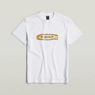 Снимка на G-STAR RAW MEN'S DESTROYED OLD SKOOL LOGO T-SHIRT