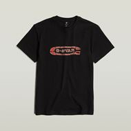 Снимка на G-STAR RAW MEN'S DESTROYED OLD SKOOL LOGO T-SHIRT