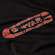 Снимка на G-STAR RAW MEN'S DESTROYED OLD SKOOL LOGO T-SHIRT