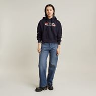 Снимка на G-STAR RAW WOMEN'S OLD SKOOL LOGO LOOSE HOODIE