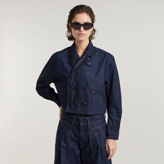 Снимка на G-STAR RAW WOMEN'S CROPPED PEACOAT JACKET