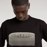 Снимка на G-STAR RAW MEN'S STACKED OLD SKOOL LOGO SWEATER