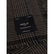 Снимка на REPLAY UNISEX HOUNDSTOOTH CHEQUERED SCARF