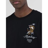 Снимка на REPLAY MEN'S JERSEY T-SHIRT WITH TIGER GRAPHIC