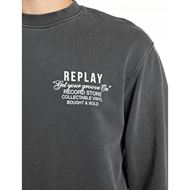 Снимка на REPLAY MEN'S LETTERING-PRINT SWEATSHIRT