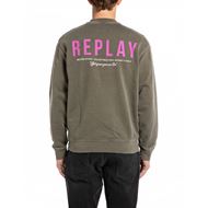 Снимка на REPLAY MEN'S LETTERING-PRINT SWEATSHIRT