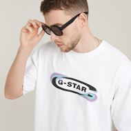 Снимка на G-STAR RAW MEN'S GRADIENT OLD SKOOL LOGO BOXY T-SHIRT