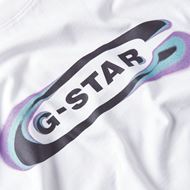 Снимка на G-STAR RAW MEN'S GRADIENT OLD SKOOL LOGO BOXY T-SHIRT