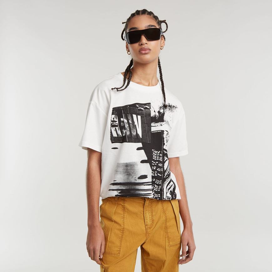 Снимка на G-STAR RAW WOMEN'S MULTI PRINT LOOSE TOP