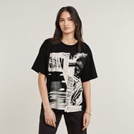 Снимка на G-STAR RAW WOMEN'S MULTI PRINT LOOSE TOP