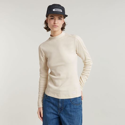 Снимка на G-STAR RAW WOMEN'S SLIM RIB MOCK