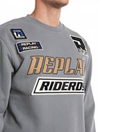 Снимка на REPLAY MEN'S SWEATSHIRT WITH PATCH AND LETTERING