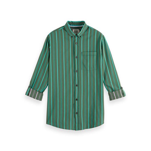 Снимка на SCOTCH&SODA MEN'S REGULAR FIT YARN DYE STRIPE SHIRT