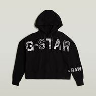 Снимка на G-STAR RAW WOMEN'S EMBRO PRINT OVS HOODED SWEATER