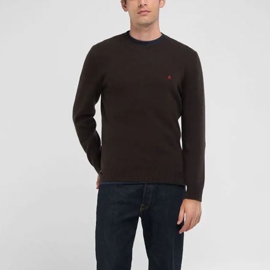 Снимка на REPLAY MEN'S WOOL-BLEND CREW-NECK SWEATER