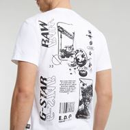 Снимка на G-STAR RAW MEN'S POSTER BACK GR T-SHIRT