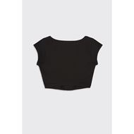 Снимка на JUICY COUTURE WOMEN'S REGAL SQUARE NECK CROPPED TEE