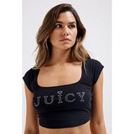 Снимка на JUICY COUTURE WOMEN'S REGAL SQUARE NECK CROPPED TEE