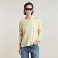 Снимка на G-STAR RAW WOMEN'S CORE LOOSE V-NECK KNIT