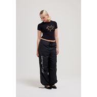 Снимка на JUICY COUTURE WOMEN'S AYLA LEG LOGO PARACHUTE PANTS