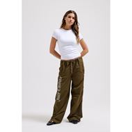 Снимка на JUICY COUTURE WOMEN'S AYLA LEG LOGO PARACHUTE PANTS