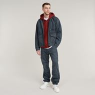 Снимка на G-STAR RAW MEN'S MULTI ZIP THROUGH LOOSE HOODED SWEAT