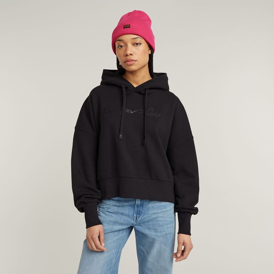 Снимка на G-STAR RAW WOMEN'S G-SCRIPT OVERSIZED HOODED SWEAT