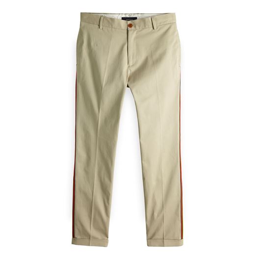 Снимка на SCOTCH&SODA MEN'S STUART- Chic twill chino with sideseam tapes