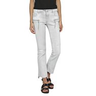 Снимка на REPLAY WOMEN'S DOMINIQLI FRONT ZIP CROPPED FIT JEANS WCA646.145.426.011