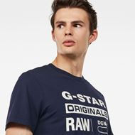 Снимка на G-STAR RAW MEN'S GRAPHIC 8  T-SHIRT