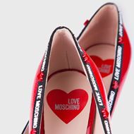 Снимка на LOVE MOSCHINO WOMEN'S DECOLLETE SHOES WITH LOGOS AND HEARTS