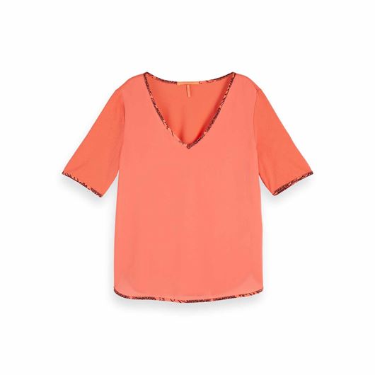 Снимка на SCOTCH&SODA WOMEN'S Cotton Blend Top