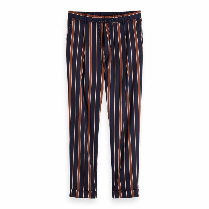 Снимка на SCOTCH&SODA MEN'S Blake - Striped Trousers | Regular slim fit