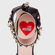 Снимка на LOVE MOSCHINO WOMEN'S HEARTS CHAIN HIGH DECOLLETE SHOES