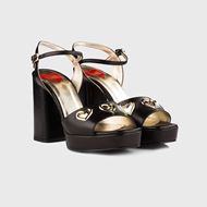 Снимка на LOVE MOSCHINO WOMEN'S METAL HEARTS SANDALS