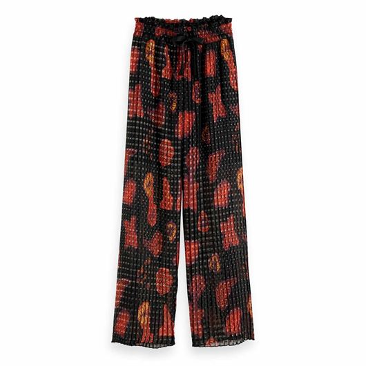 Снимка на SCOTCH&SODA WOMEN'S Pleated Chiffon Trousers