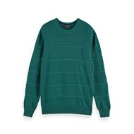 Снимка на SCOTCH&SODA MEN'S CLASSIC CREWNECK PULL IN STRUCTURED KNIT