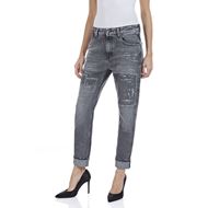 Снимка на REPLAY WOMEN'S BOY FIT MARTY ROSE LABEL JEANS