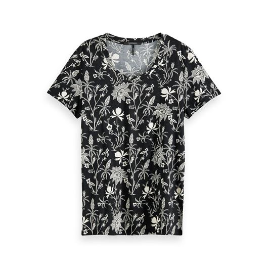 Снимка на SCOTCH&SODA WOMEN'S PRINTED SHORT SLEEVE TEE