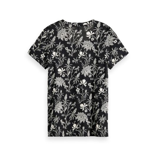 Снимка на SCOTCH&SODA WOMEN'S PRINTED SHORT SLEEVE TEE