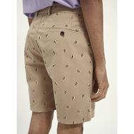 Снимка на SCOTCH&SODA MEN'S STUART- TWILL CHINO SHORT WITH MINI ALL-OVER PRINT