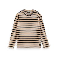 Снимка на SCOTCH&SODA MEN'S LINEN BLEND STRIPED LONGSLEEVE TEE